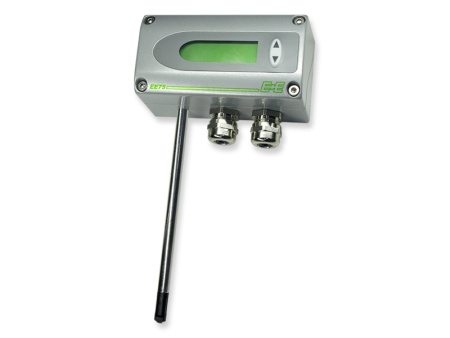 Серия EE75 - высокоточный промышленный датчик для измерения скорости воздуха/газа и температуры (термо-анемометр)