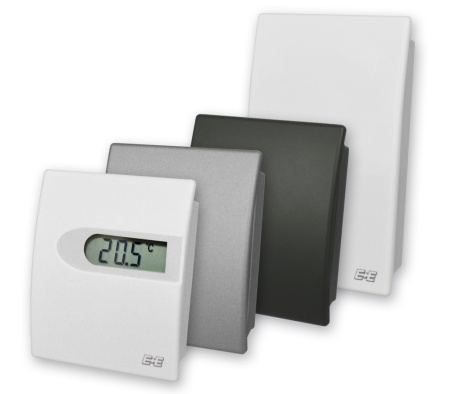 Серия EE10-T - датчик температуры для систем управления климатом (HVAC) для использования внутри помещений