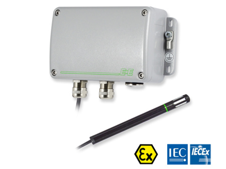 EE100Ex - искробезопасный датчик для взрывоопасных зон газа