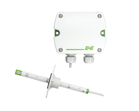 Преобразователь скорости потока воздуха EE650 предназначен для точных и надежных измерений в системах автоматизации и вентиляции