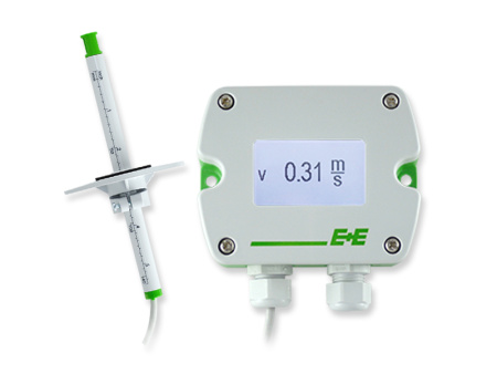 EE660 Датчик/Преобразователь скорости потока воздуха для низких диапазонов